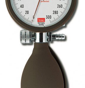 Manometer m. Druckball f. Doppelschlauch Ø60mm Skala